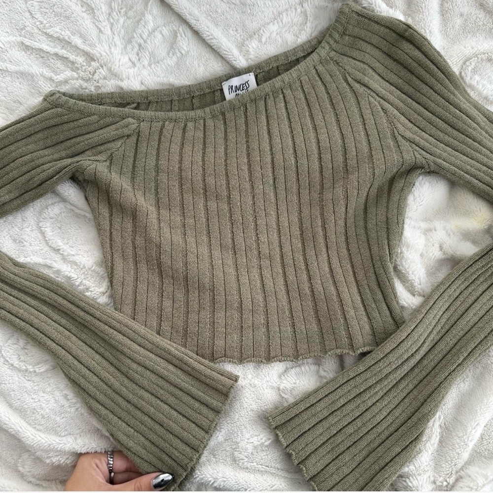 🤍 Princess Polly Santorini Knit Top – Size 0